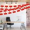 G128 Peru Peruvian Bunting Banner | Flag 8.2 x 5.5 Inch, Full String 33 Feet | Printed 150D Polyester, Decorations For Bar, School, Festival Events Celebration